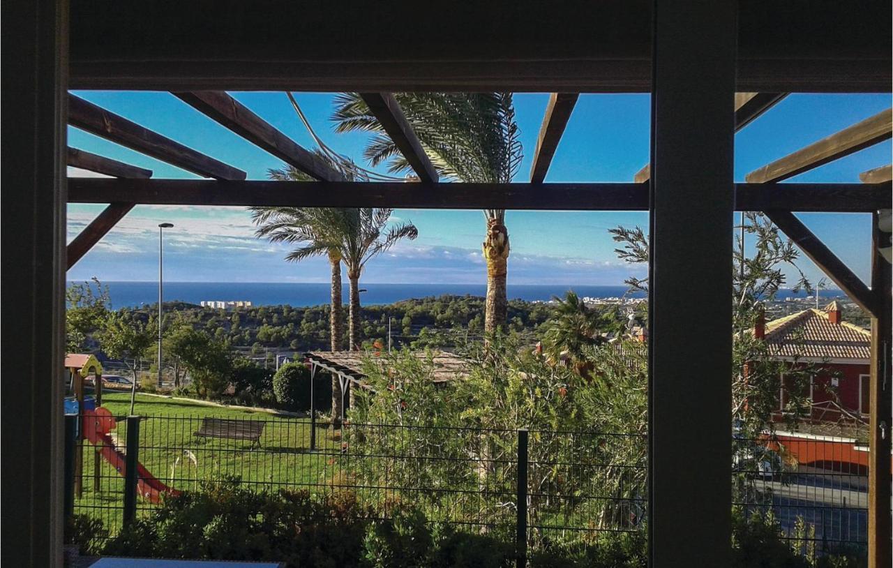Awesome Home In Finestrat With House Sea View エクステリア 写真